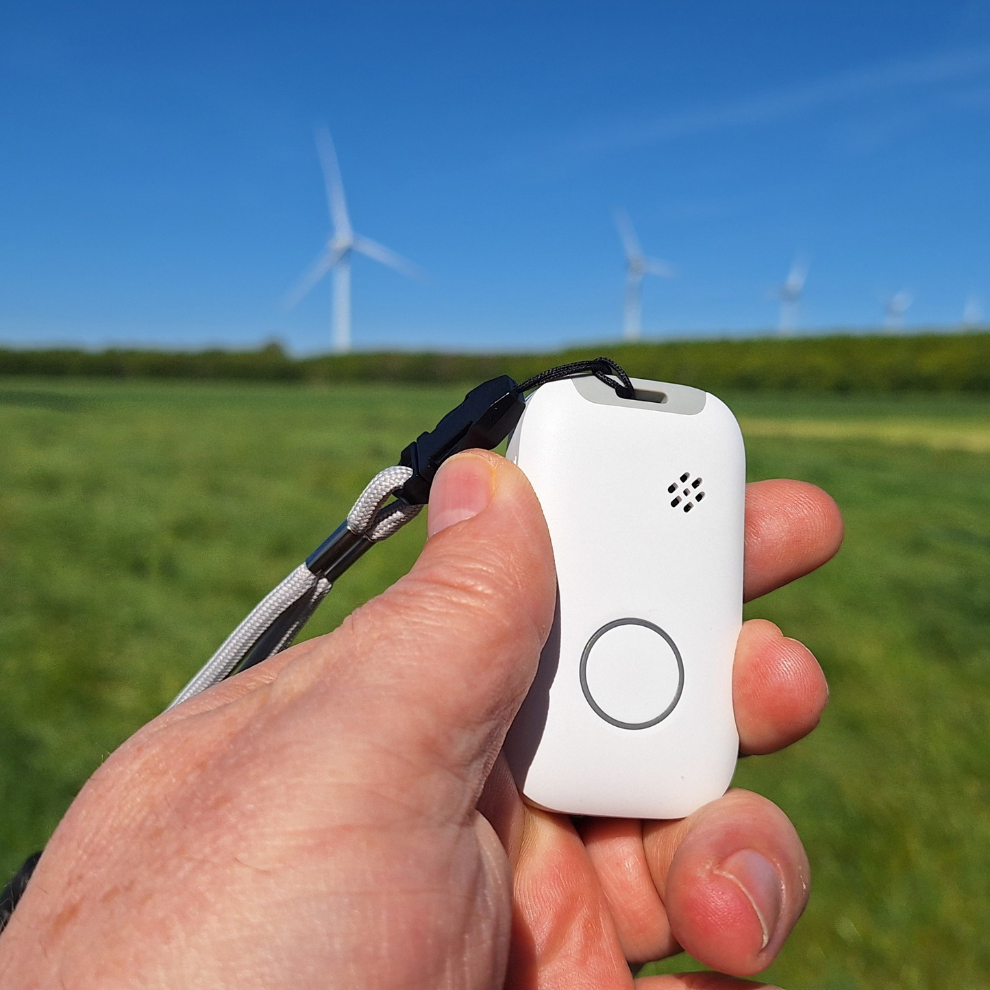 Aupero Alarmknop 4G GPS + oplaadstation (Nederlands gesproken)