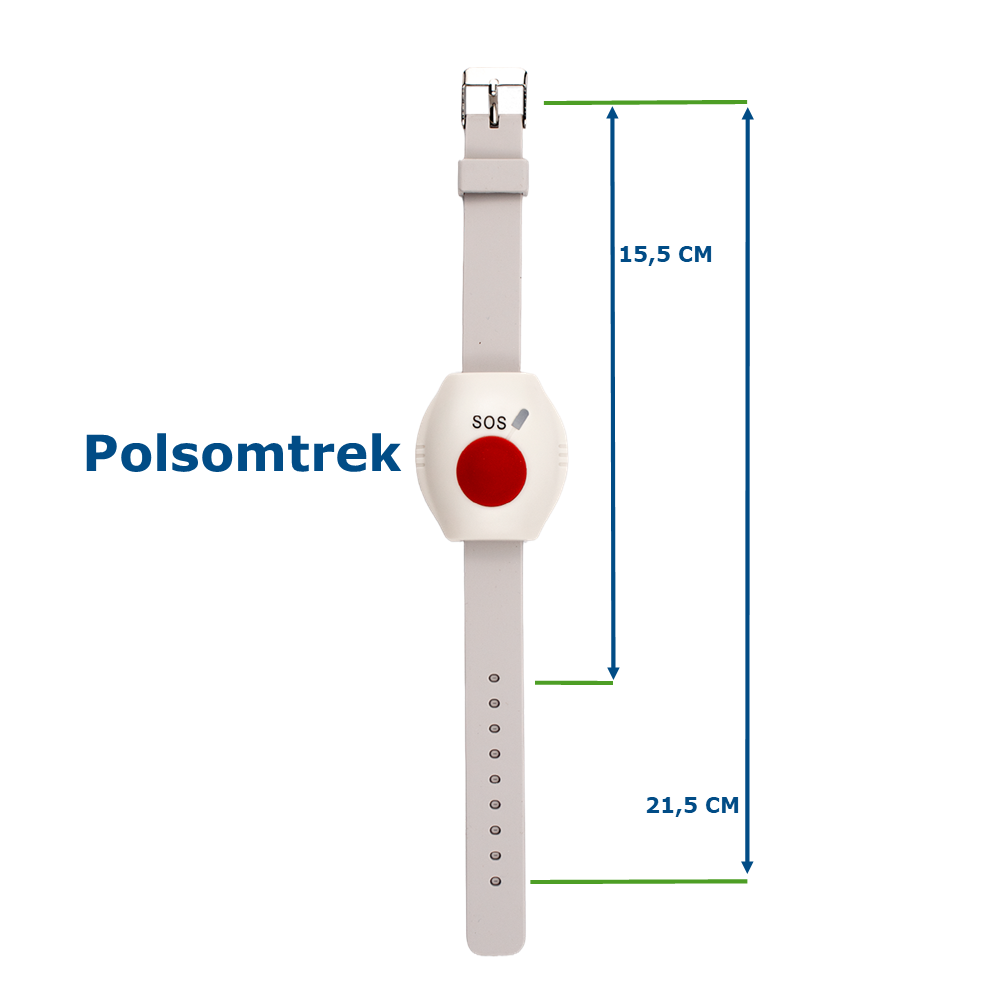 Alarmhorloge Ovaal - werkt met Basisstation
