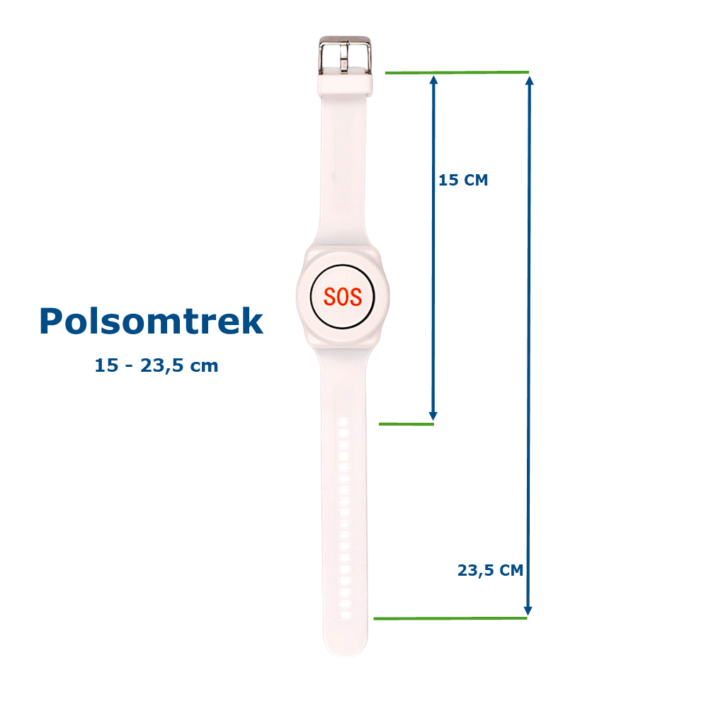 Alarmknop Set Basis (AHRW) – Basisstation, Alarmknop en Alarm horloge – Personenalarmering - Senioren Alarm - Alarmknop voor ouderen - SOS knop - Geen abonnement