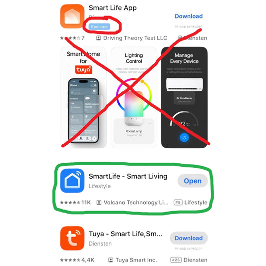 Gebruik gratis SmartLife - Smart Living of Tuya – Smart Life, Smart Living App
