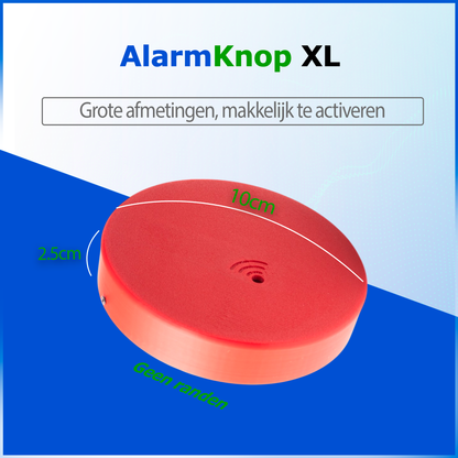 Alarmknop XL - werkt met basisstation