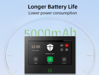 Aupero Alarmpaneel Touch 7 Pro Wifi + 4G