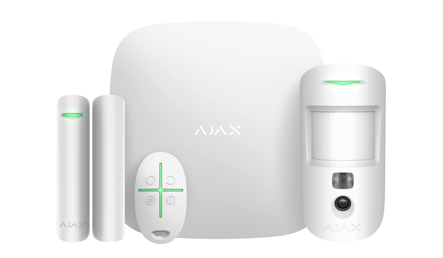 Ajax StarterKit Cam Plus Wit