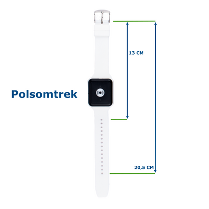 Alarmhorloge Vierkant (2 kleuren beschikbaar) - werkt met basisstation