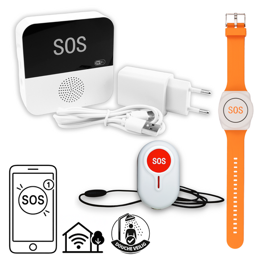 Aupero Alarmknop Set Basis Waterdicht (AHRO)