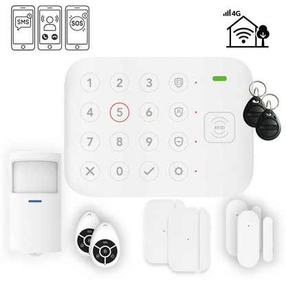 Aupero Alarmsysteem Key Set