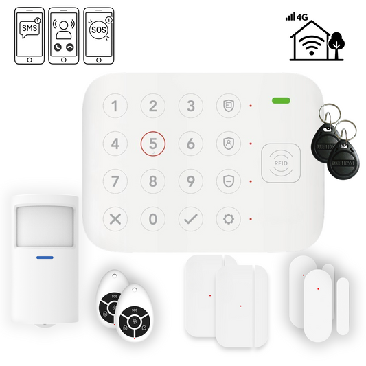 Aupero Alarmsysteem Key Set