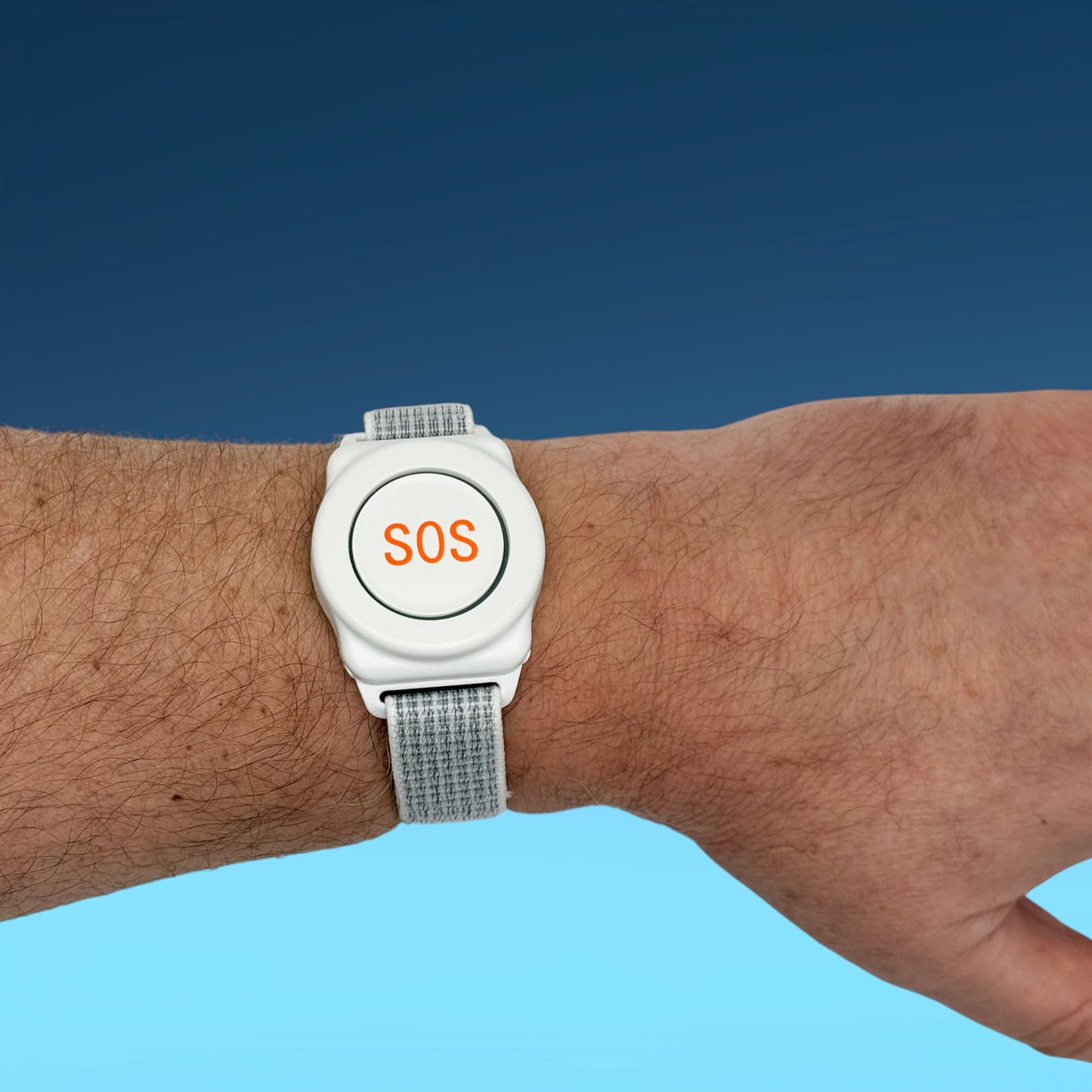 Aupero Alarmknop Set Basis (AHRW-K) – Alarmhorloge met klittenband polsband