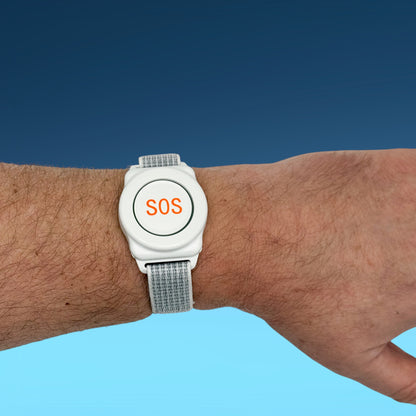 Aupero Alarmknop Set Basis (AHRW-K) – Alarmhorloge met klittenband polsband