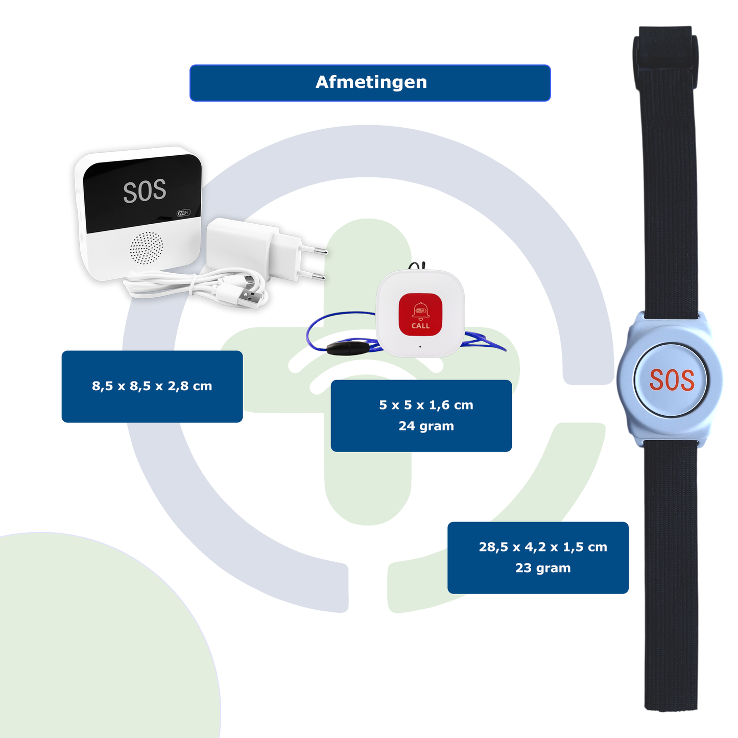 Aupero Alarmknop Set Basis (AHREZ)