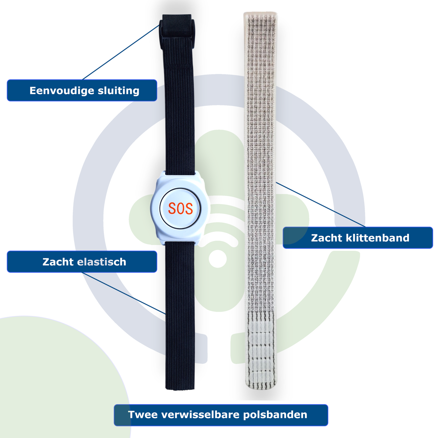 Aupero Alarmknop Set Basis Waterdicht (AHREZ)