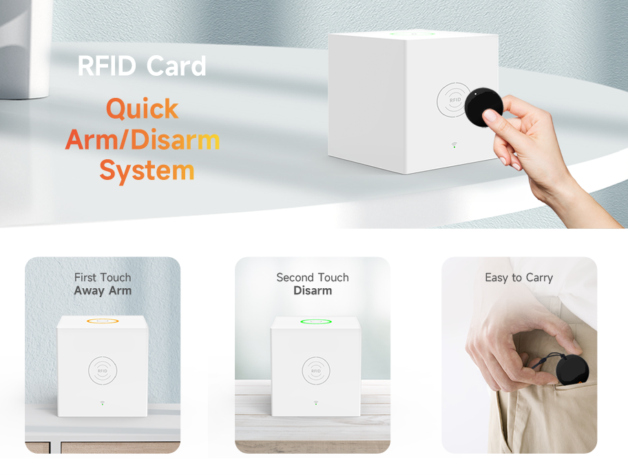 Aupero Alarmpaneel Cube WiFi