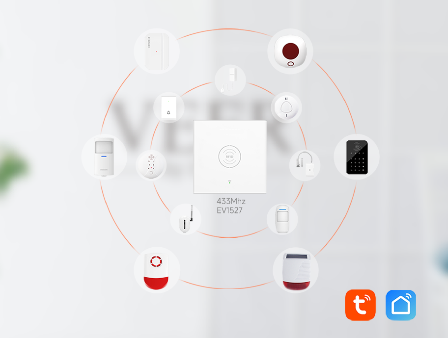 Aupero Alarmpaneel Cube WiFi