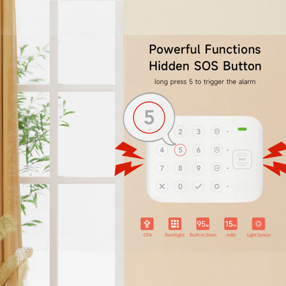 Aupero Alarmpaneel Toets 4G