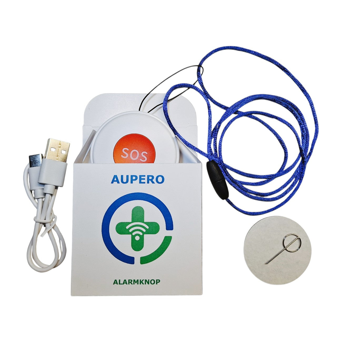 Aupero Alarmknop Wifi Rond