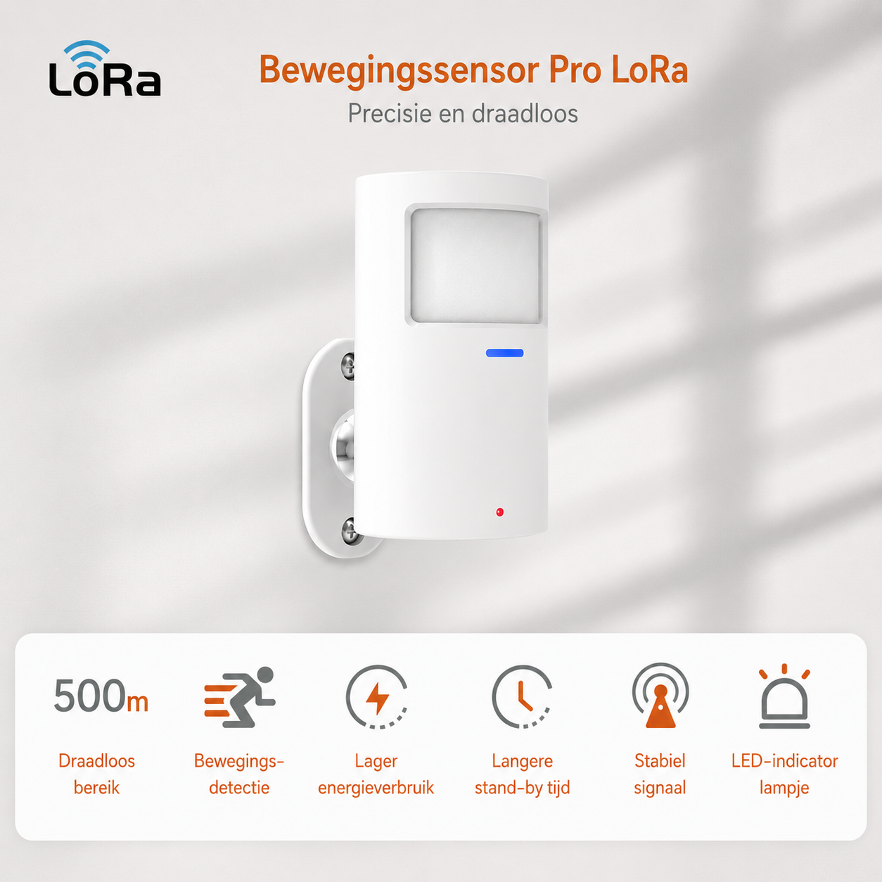 Aupero Bewegingssensor Pro LoRa