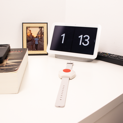 Alarmhorloge Ovaal - werkt met Basisstation