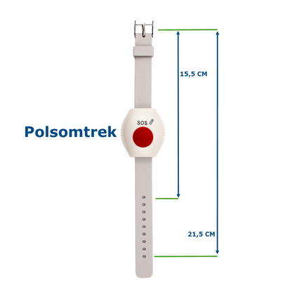 Alarmhorloge Ovaal - werkt met Basisstation