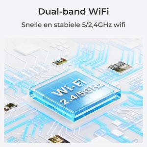 Reolink E331, 5MP PT Dual-band WiFi binnencamera met auto-tracking