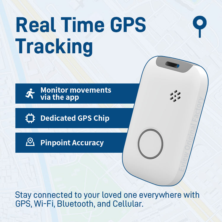 Aupero Alarmknop 4G GPS + oplaadstation (Nederlands gesproken)